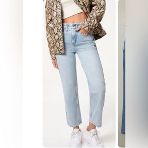 Good American Good Heritage Straight Leg Jeans Size 6